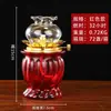 Lâmpada Eterna à Prova de Vento de Vidro de Cristal Artificial para Oferecer Luz Lâmpada de Ghee Líquido Lâmpada a Óleo Lâmpada Eterna Doméstica