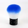 Escova para Aparar e Limpar Unhas em Formato de Cogumelo Mais Vendida Transfronteiriça, Pincel para Pó, Pincel para Blush, Pincel para Pó de Unha, Ferramentas para Nail Art