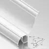 Línea de Yeso Luminosa de Aleación de Aluminio, Línea de Esquina para Techo sin Ranura para Toda la Casa, Específicamente para Renovación del Hogar y Transformación de Casas Viejas