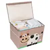 Caja de almacenamiento plegable de algodón y lino, caja de almacenamiento tipo cajón, caja de acabado de tela, caja de almacenamiento para embalaje, bolsa de almacenamiento, LOGO personalizado