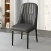 Silla de Comedor, Silla con Respaldo de Lujo Ligero, Silla Simple de Ocio para Balcón, Taburete de Tocador de Gama Alta, Silla de Manicura, Taburete Engrosado para Habitación de Alquiler