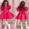 Vestido de Princesa para Niña 26 Elegante de Alta Gama para Niñas Dama de Honor Bebé Capa de Aire Vestido de Cumpleaños de Noche Venta al por Mayor