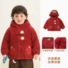Chamarra de Felpa con Capucha Kaka Panda para Niñas Ropa de Invierno para Niños Ropa Cálida de Invierno para Bebés Prenda Superior de Otoño e Invierno para Bebés
