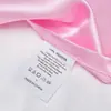 Envío directo transfronterizo Temu Etiquetado al por mayor en stock Satén de seda simulada Funda de almohada Núcleo de almohada sedoso refrescante Funda de almohada Ropa de cama
