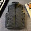 Chaleco unisex de grafeno ultrasónico transfronterizo para otoño e invierno, chaleco cálido de lana de cordero para mediana edad y personas mayores, chaleco sin mangas