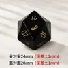 Amazon Source Piedra de Obsidiana Natural Juego de Dados Poliedros para Juego de Rol D&D, Juego de Siete Dados Z03