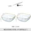 Phnom Penh Tigela de Vidro Transparente Tigela de Salada Doméstica Estilo Japonês Tigela de Frutas Utensílios de Mesa Criativos Popular na Internet Ins Tigela de Sobremesa Ninho de Pássaro