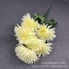 7 Cabeças haste feixe agulha crisântemo feixe crisântemo flor artificial flor de engenharia decoração de casamento crisântemo garra de caranguejo grande venda quente russa