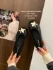 Zapatos planos Mary Jane de estilo coreano con lazo dulce sin cordones para mujer, novedad de otoño 2026, zapatos de vestir planos y bajos elegantes