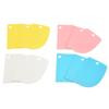 Set de tres piezas raspador de crema plástico raspador para cortar pasteles cuchillo para cortar a color herramienta para hornear traje de raspador
