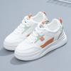 Tenis Blancos para Mujer Verano 2025 Trendy Versátil Popular Primavera y Otoño Nuevos Papá Ins Deportes Zapatos Blancos