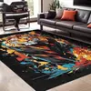 Alfombra Genial Estilo Americano Transfronteriza Temu para Sala de Juegos, Alfombra Decorativa Grande Resistente a Manchas, Alfombra Resistente al Desgaste de Cubierta Completa para Sofá de Sala de Estar