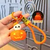 Chaveiro de PVC Desenho Animado de Halloween Fantasma Abóbora Gato Preto Boneco Pingente de Bolsa Festival Pequenos Presentes Venda por Atacado