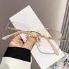 Gafas de lectura sin montura de borde cortado con incrustaciones de diamantes, estilo nuevo para mujer, para personas mayores, progresivas, color rosa, con filtro de luz azul, venta al por mayor de fabricante