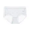 Calzones de seda de hielo Bonas para mujer 10a transpirables antibacterianos entrepierna de seda calzones de cintura media talla grande ropa interior sexy para mujer