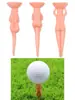 Clavo de plástico para bola de golf 54 mm clavo de bola límite multicolor al por mayor belleza clavo tee de golf