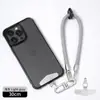 Cordão para Celular Personalizado de Alta Qualidade para Pulso Trançado Cordão Curto para Capa de Celular Venda por Atacado de Fábrica