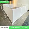 Valla para mascotas DIY valla portátil para animales pequeños valla para patio valla de aislamiento de combinación libre para interior y exterior jaula para perros