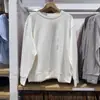 Suéter de Lã Tricotada Gola Redonda Estilo Japonês Casual Moda Manga Longa Moletom de Lã Camiseta Novo Modelo 479609