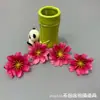 Flor de Peonía Llama Pintura al Óleo Simulada Flor de Muñeca Pasador Flor Caja de Regalo Hecha a Mano con Flores Ropa Gorro de Graduación con Flores