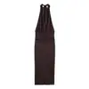 Comercio Exterior Transfronterizo Ropa de Mujer 2026 Nuevo Estilo Europeo y Americano Sexy Espalda Descubierta Plisado Cuello Halter Vestido 1026252