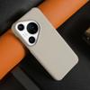 Funda de Cuero Vacuno para Huawei Pura70 P70 Media Funda de Cuero Genuino Huawei mate60pro Funda Protectora Personalización