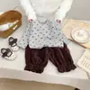 Pantalones Elegantes de Primavera y Otoño para Niñas con Bordes Fruncidos, Pantalones Jogger Casuales Estilo Coreano para Bebés Niñas, Pantalones Largos Sueltos y Versátiles para Bebés