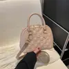 2026 Inverno Nova Moda Tendência Versátil Simples Casual Estiloso Texturizado Ombro Único Transversal Bolsa de Mão Bolsa Concha