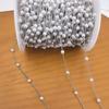 Espaçamento de 4 mm corrente de pérolas de 2 cm cor de cobre retenção de cor produtos material DIY grampo de cabelo acessórios para vestuário Yiwu atacado e varejo