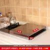 Prateleira de Cozinha Aço Inoxidável Suporte de Prateleira para Fogão de Indução Cobertura de Mesa Suporte para Cobertura de Fogão a Gás Cobertura Protetora