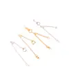 Cadena de Extensión de Plata de Ley 925 Cierre Universal Clavo Ojo de Oveja Cadena para Clavícula DIY Extensión de Pulsera Cadena de Cola Accesorios de Joyería