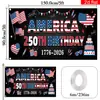 Bandeira Comemorativa Personalizada Transfronteiriça Americana Mais Vendida do 250º Aniversário dos Estados Unidos 1776-2026 Declaração de Independência
