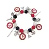 Suministro Exclusivo Transfronterizo de Pulseras de Cuentas Temáticas de los Yankees de la MLB y los Warriors para Aficionados de los Nationals, Pirates, Cardinals y Marlins