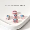 Miel Rosa Corazón Cerámica Cuentas Calabaza Cuentas Tulipán Lluvia Mariposa Pulsera Collar de Cuentas DIY Accesorios Hechos a Mano
