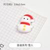 Muñeco de nieve de Papá Noel, crema de bricolaje, pegamento, funda de teléfono, bolsa, accesorios para el cabello hechos a mano, accesorios de resina caseros