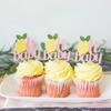 Fruta de verano limón oh tarjeta de pastel para bebé tema tropical hawaiano decoración fiesta de cumpleaños de bebé