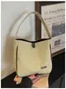 Comercio Exterior Transfronterizo Bolsos de Mujer 2026 Nuevo Estilo Casual Tela Oxford Bolso de Mano Tipo Cubo para Salidas, Bolso Pequeño de Tela, Bolso para Teléfono Móvil