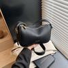 Bolso de Mano Casual de Moda Simple Popular de Este Año para Mujer 2025 Primavera Ligero de Nicho de un Solo Hombro Cruzado