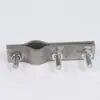 Sfgjf2-Abraçadeira de Aço Plano de Três Parafusos Abraçadeira para Tubo de Aço Aro Suporte para Tubo Colocação de Tubo Abraçadeira de Aço Plano Metálica