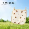 Toalla de lavado para bebé de crepé de algodón puro de cuatro capas para colgar, babero para recién nacido, toalla para cara y manos de bebé, súper suave y absorbente