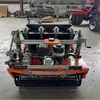 Suministro de exportación de sembradora de ajos, a gasolina, autopropulsada, tirada a mano, plantadora de plántulas de ajo de 4 filas, directamente del fabricante