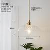 Lámpara de Techo de Cobre Estilo Japonés Postmoderna Simple Accesible Lujo Retro Restaurante Dormitorio Pasillo Balcón Entrada Lámpara de Mesita de Noche Pequeño Candelabro