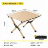 Mesa Externa Mesa Dobrável Mesa de Rolinho de Ovo Aço Liga Portátil Mesa de Piquenique e Cadeiras Conjunto de Acampamento Acampamento ao Ar Livre