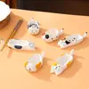 Plato de Cerámica para Salsa de Dibujos Animados de Gato para Uso Doméstico, Lindo Plato para Sumergir Gatito, Soporte para Palillos, Reposacucharas, Plato de Salsa para Olla Caliente, Plato para Vinagre