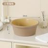 Set de Lavabo de Plástico Engrosado para Uso Doméstico, Disponible en Tamaños Grande, Mediano y Pequeño, Adecuado para Residencias de Estudiantes, Lavado de Pies y Lavandería