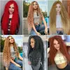 Perucas de Crochê Deep Wave para Tranças Sujas Transfronteiriças da África, Cabelo Trançado, Cachos Longos, Cachos Latino-Americanos, Extensões de Cabelo de Fibra Química