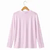 Top Interior de Color Sólido para Mujer Tallas Grandes, Amigable con la Piel, Cuello Medio Alto, Otoño 2026, Hecho a Medida por una Fábrica de Ropa de Calidad