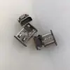 Placa de Enchufe Fija de Cuatro Puertos microHDMI Interfaz Hd Zócalo Placa de Enchufe de 19 Pines