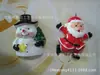 Colgante Navideño Grande de Resina Papá Noel Accesorios de Calcetín Navideño, Decoraciones Navideñas, Caja de Regalo Navideña