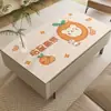 Toalha de Mesa de Centro, À Prova de Óleo, Impermeável, Não Precisa Lavar, Resistente ao Calor, Tapete de Mesa, Luxo Leve, Sensação de Alta Qualidade, Tapete para Mesa de Jantar da Sala de Estar, Tapete de Couro para Mesa
